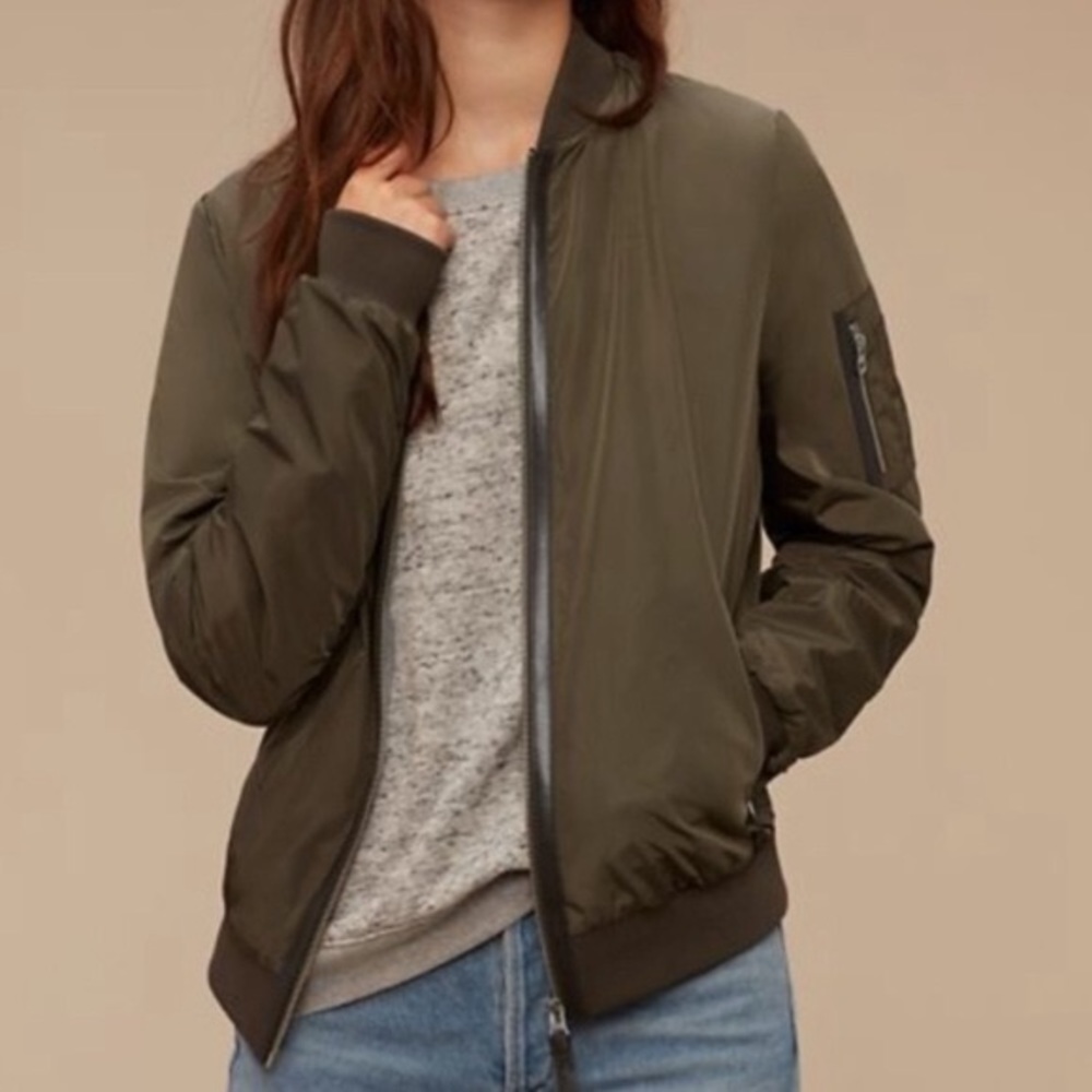 Mackage Cara Bomber (Aritzia)